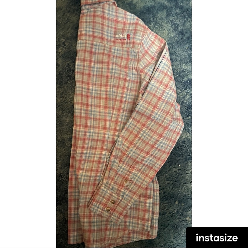 ARIAT FR BUTTON UP
